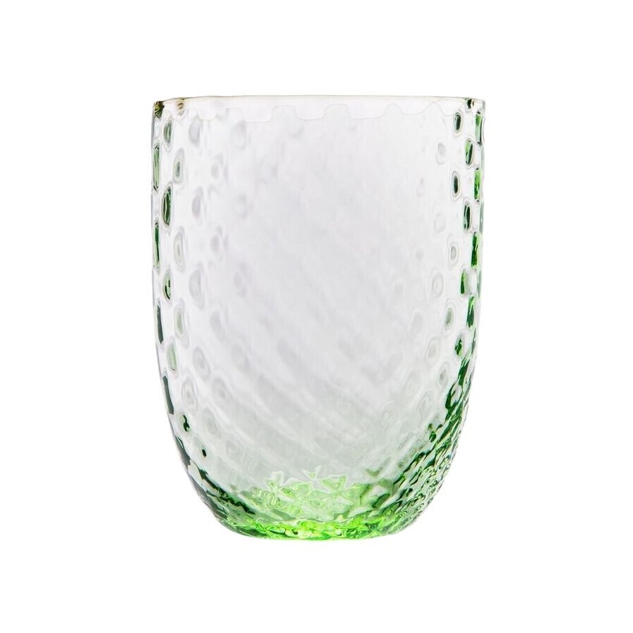 Anna von Lipa Harlequin Tumbler Trinkglas 25 cl, Light Green