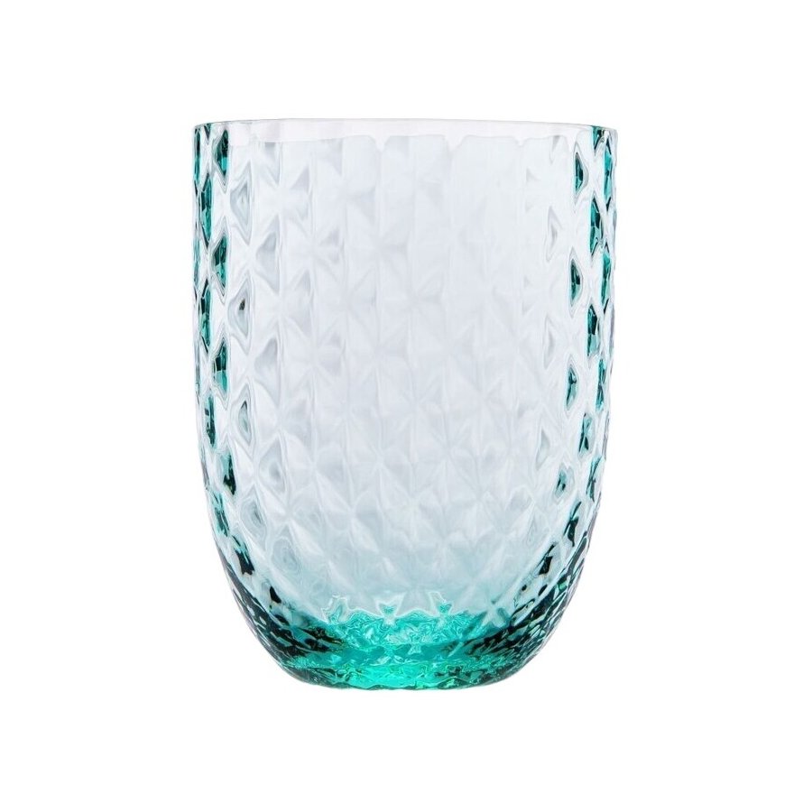 Anna von Lipa Harlequin Tumbler Trinkglas 25 cl, Beryll