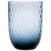 Anna von Lipa Harlequin Tumbler Trinkglas 25 cl, Blue Smoke