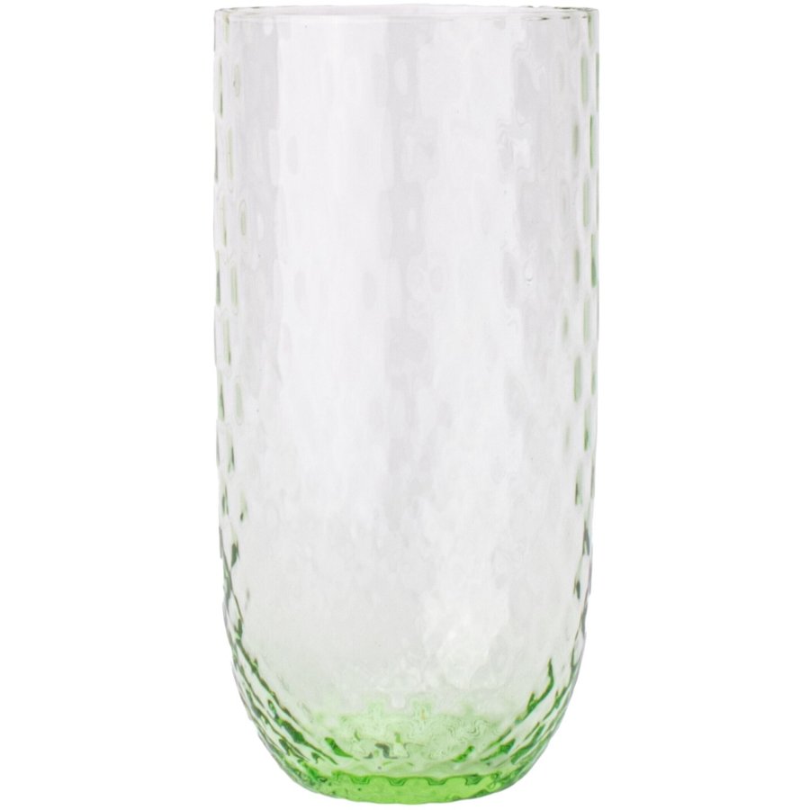 Anna von Lipa Harlequin Long Drink Trinkglas 30 cl, Light Green