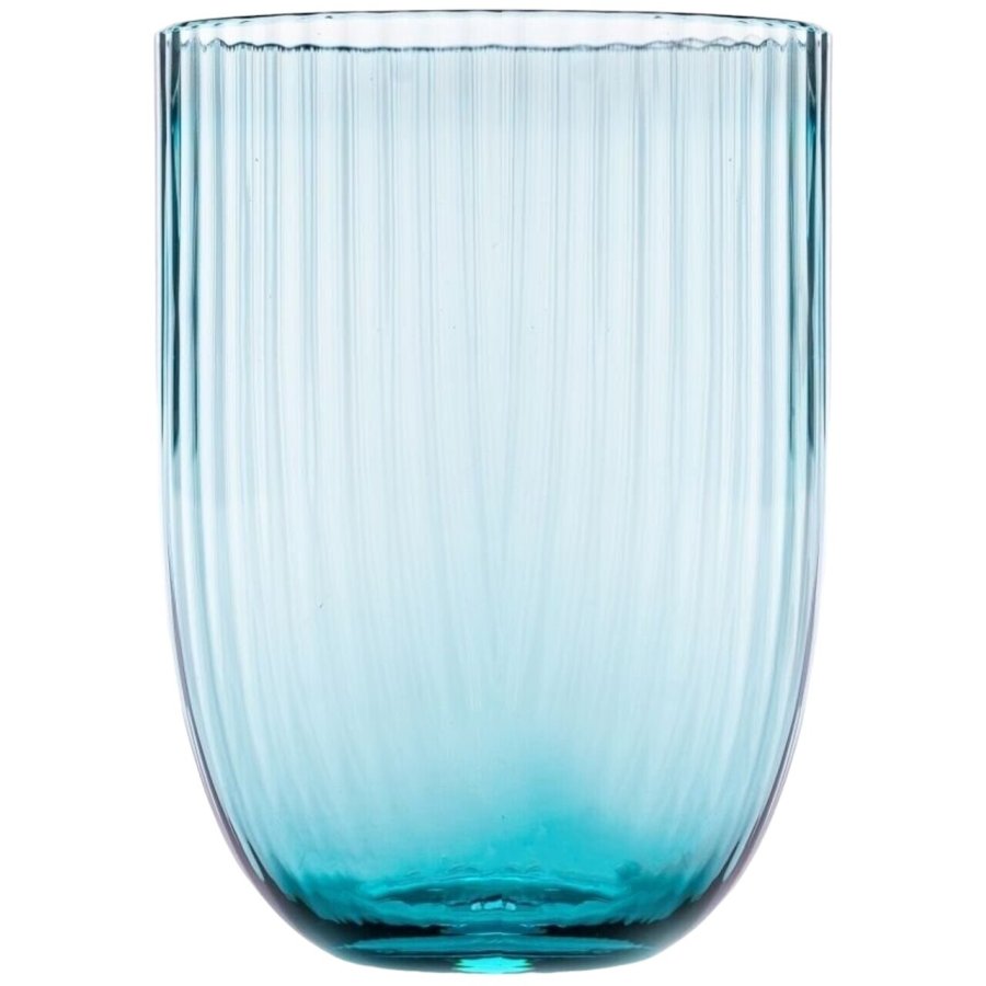 Anna von Lipa Bamboo Tumbler Trinkglas 25 cl, Aquamarin