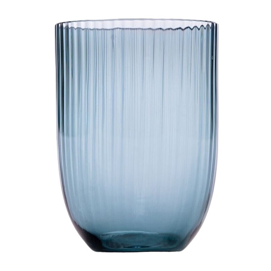 Anna von Lipa Bamboo Tumbler Trinkglas 25 cl, Blue Smoke