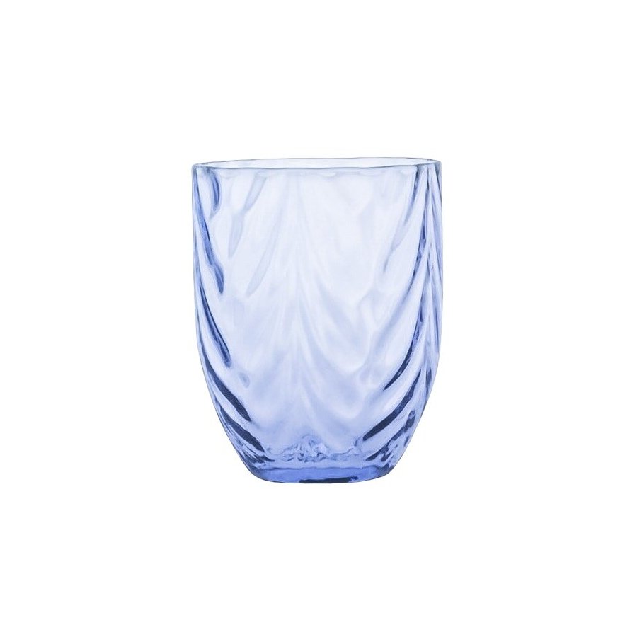 Anna von Lipa Wave Tumbler Trinkglas 25 cl, Light Blue