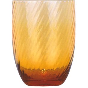 Anna von Lipa Spiral Trinkglas 20 cl, Amber
