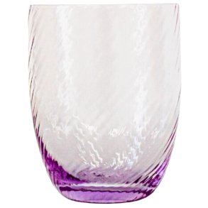 Anna von Lipa Spiral Tumbler Drikkeglas 20 cl, Lilla