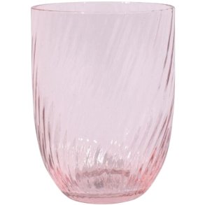 Anna von Lipa Spiral Tumbler Drikkeglas 20 cl, Rosa