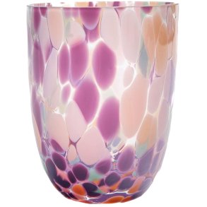 Anna von Lipa Big Confetti Tumbler Drikkeglas 25 cl, Flamingo