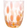 Anna von Lipa Big Confetti Tumbler Trinkglas 25 cl, Peach/Vanilla