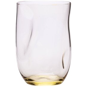 Anna von Lipa Squeeze Tumbler Trinkglas 25 cl, Zitrone