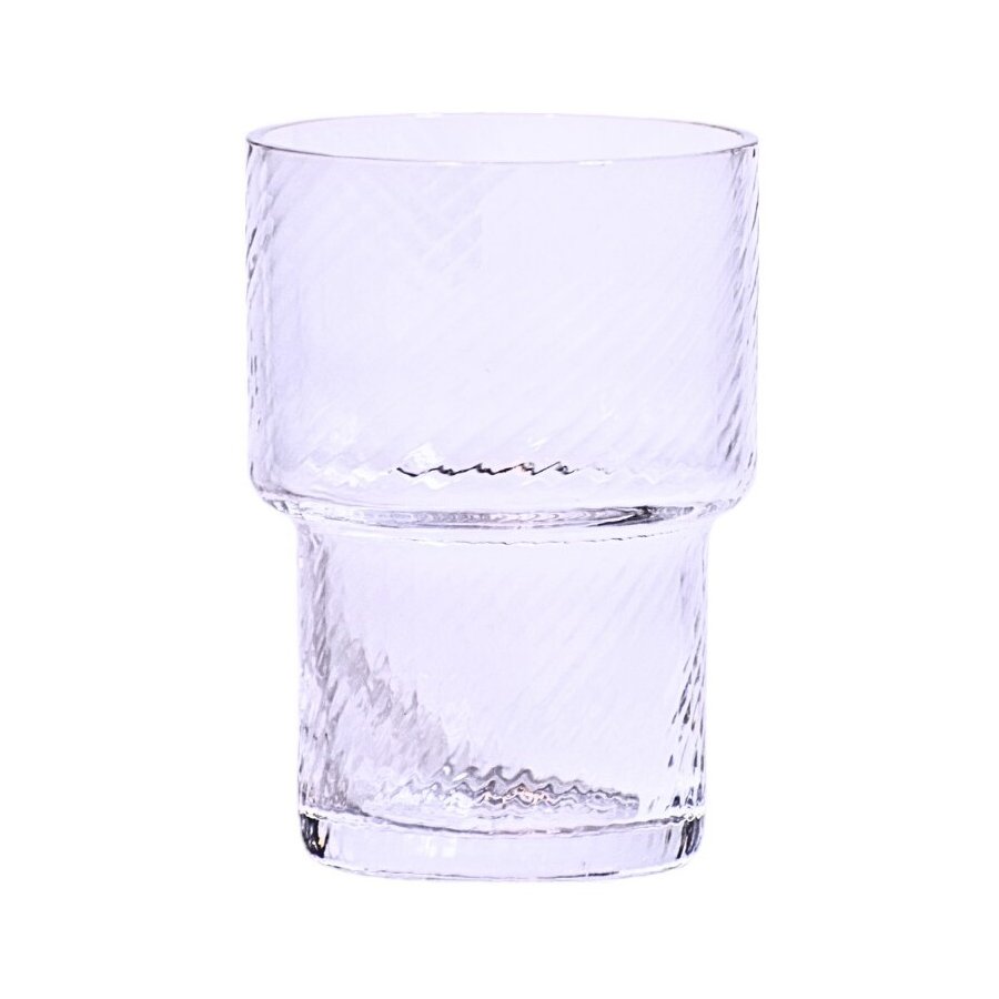 Anna von Lipa Luna Spiral Drikkeglas Hj 25 cl, Crystal