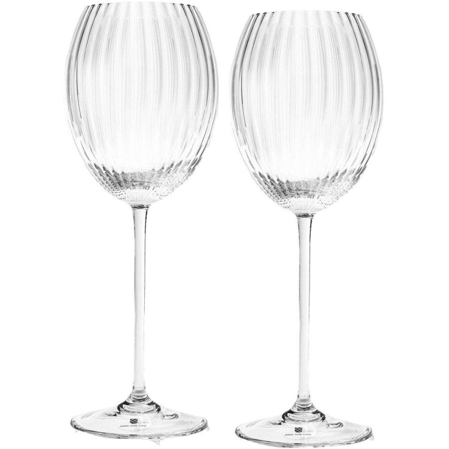 Anna von Lipa Lyon Weißweinglas 2er Set 38 cl, Crystal