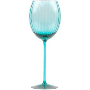 Anna von Lipa Lyon Hvidvinsglas 38 cl, Turquoise