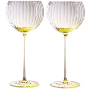 Anna von Lipa Lyon Rotweinglas 2er Set 58 cl, Zitrone