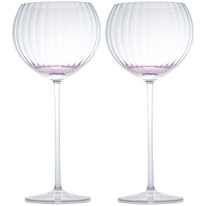 Anna von Lipa Lyon Rdvinsglas 2 stk. 58 cl, Lilla