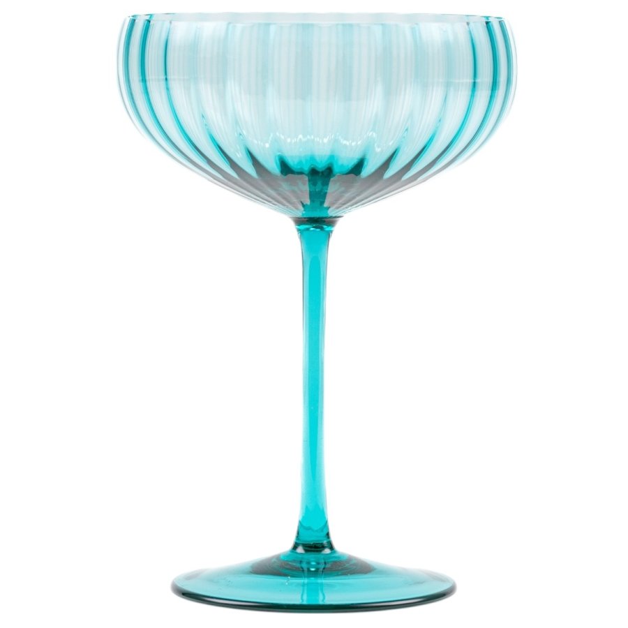 Anna von Lipa Lyon Champagnerglas 280 ml, Turquoise