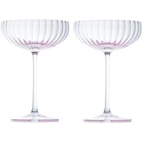 Anna von Lipa Lyon Sektschale 2er Set 21 cl, Lila