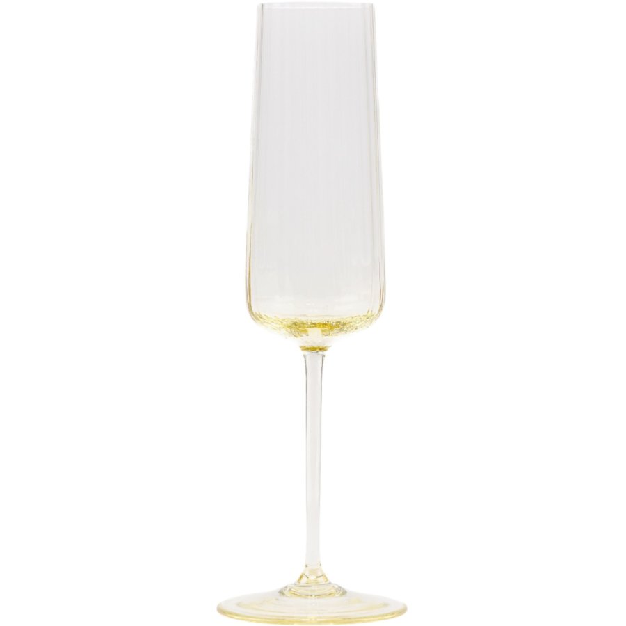 Anna von Lipa Ripple Champagnerglas 190 ml, Citron