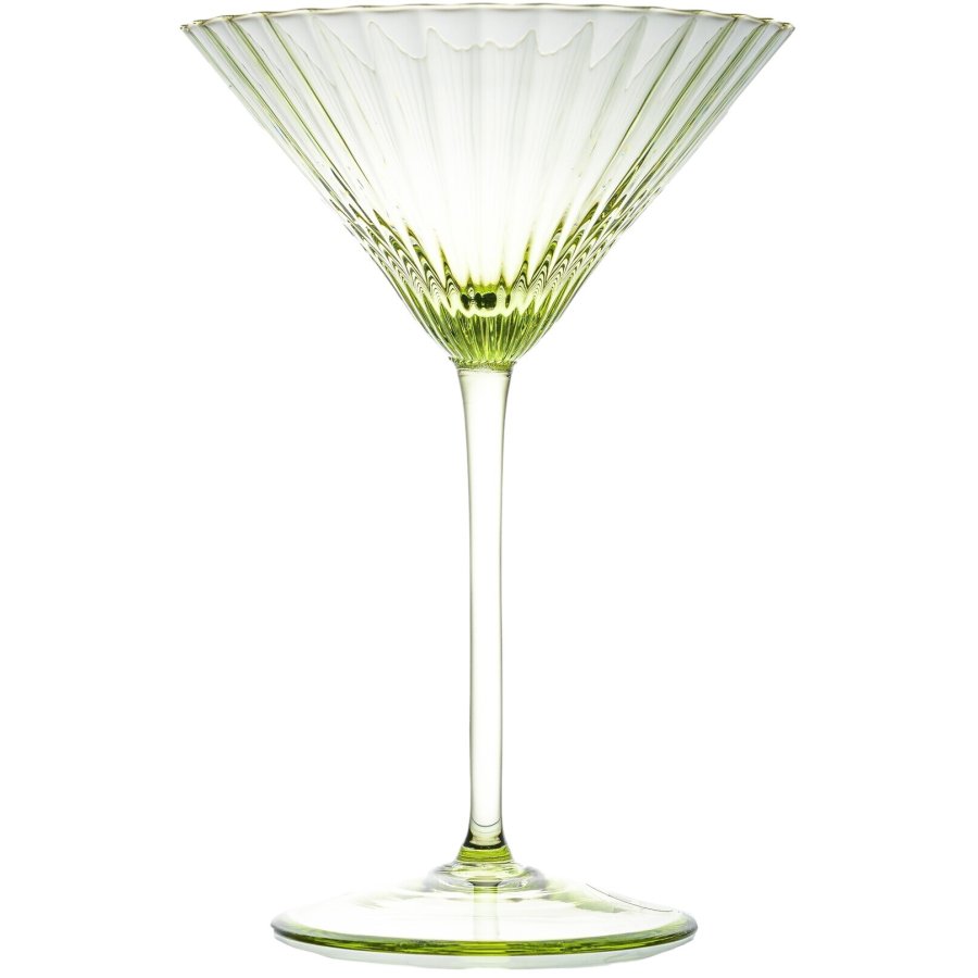 Anna von Lipa Lyon Martini-Glas 21 cl, Olive Green