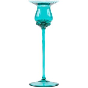 Anna von Lipa Tulipán Kerzenständer H20 cm, Turquoise