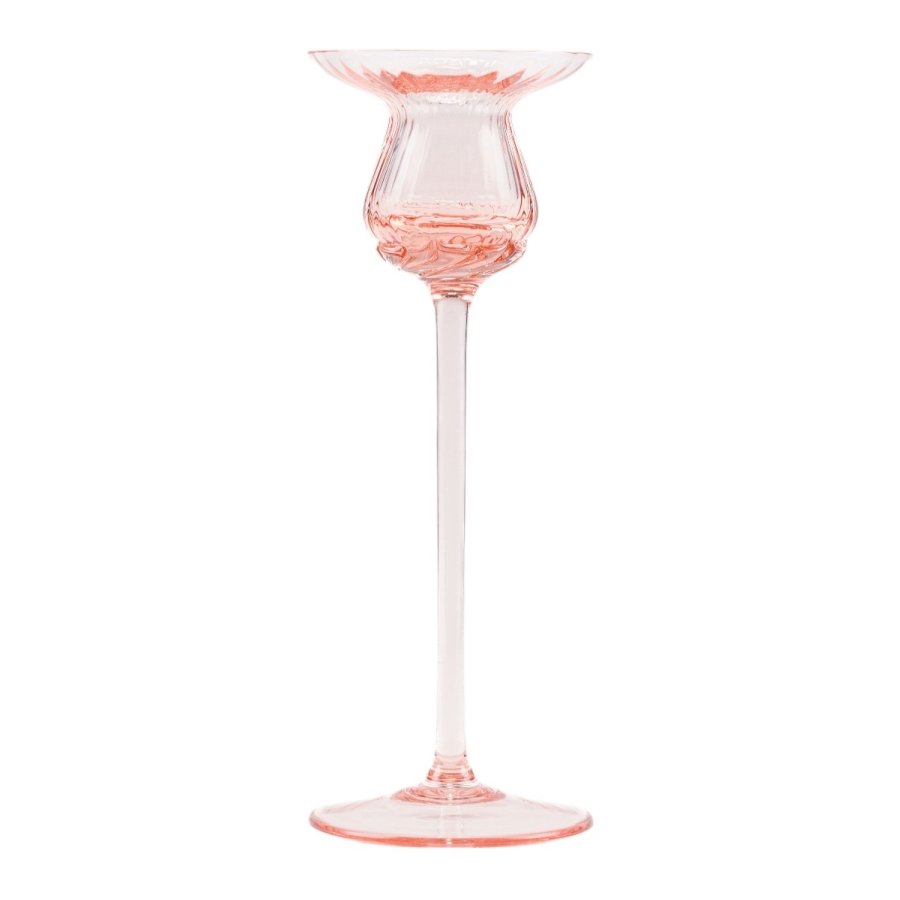 Anna von Lipa Tulipán Kerzenständer H20 cm, Rosa