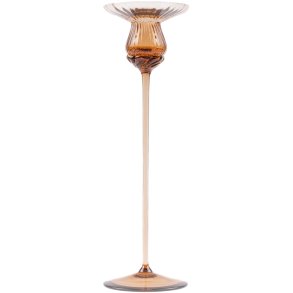 Anna von Lipa Tulipán Kerzenständer H30 cm, New Brown
