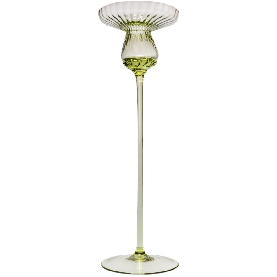 Anna von Lipa Tulipán Kerzenständer H30 cm, Olivegreen