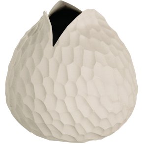 ASA Selection Carve Vase H10,5 cm, Beige