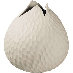 ASA Selection Carve Vase H18 cm, Beige