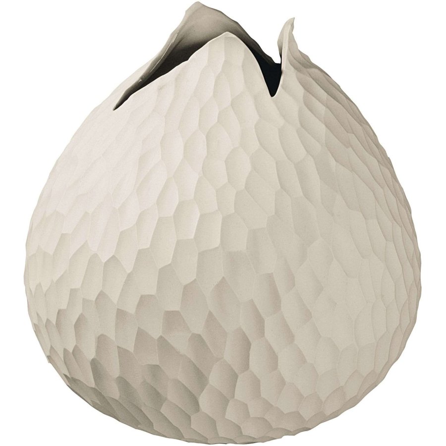 ASA Selection Carve Vase H18 cm, Beige