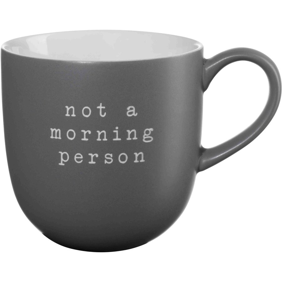 ASA Selection Hey! Not a Morning Person Kop 35 cl, Mat Gr�