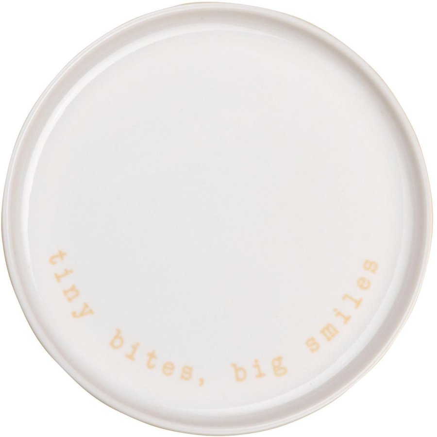ASA Selection Hey! Tiny Bites Big Smiles Tallerken 14 cm, Nude