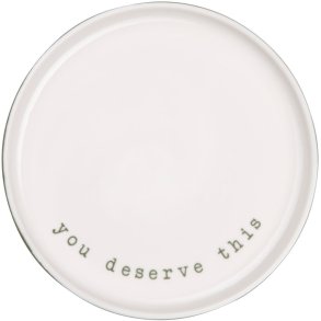 ASA Selection Hey! You Deserve This Tallerken 14 cm, Gr�n