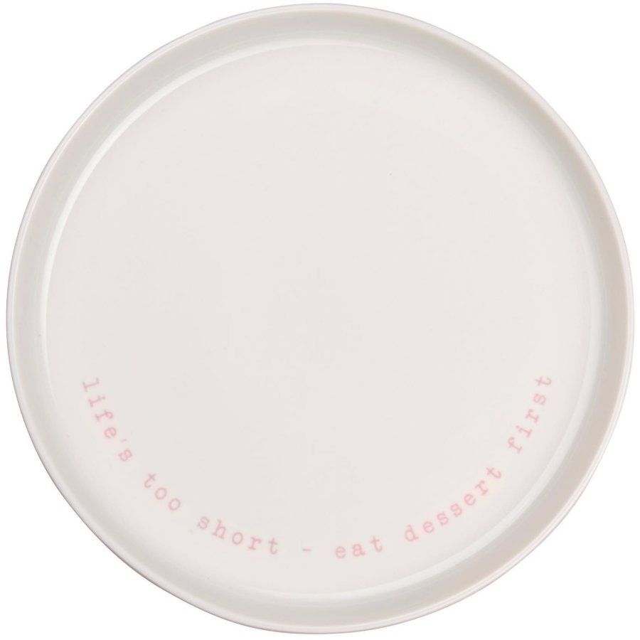 ASA Selection Hey! Life's Too Short Tallerken 22 cm, Rose