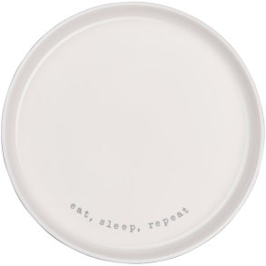 ASA Selection Hey! Eat Sleep Repeat Tallerken 22 cm, Mat Gr�