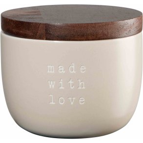 ASA Selection Hey! Made With Love Marmeladekrukke �10 cm, Nude