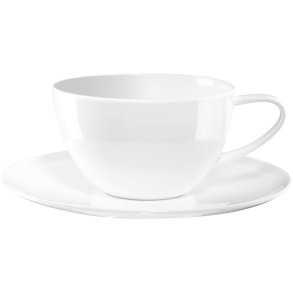 ASA Selection &Agrave; Table Caf&eacute; Au Lait-kop m. Underkop 35 cl, Hvid