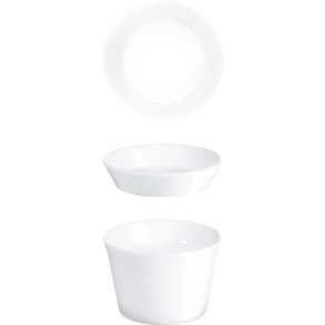 ASA Selection 250 &deg;C Plus Souffl&eacute;form m. L�g �5 cm, Hvid