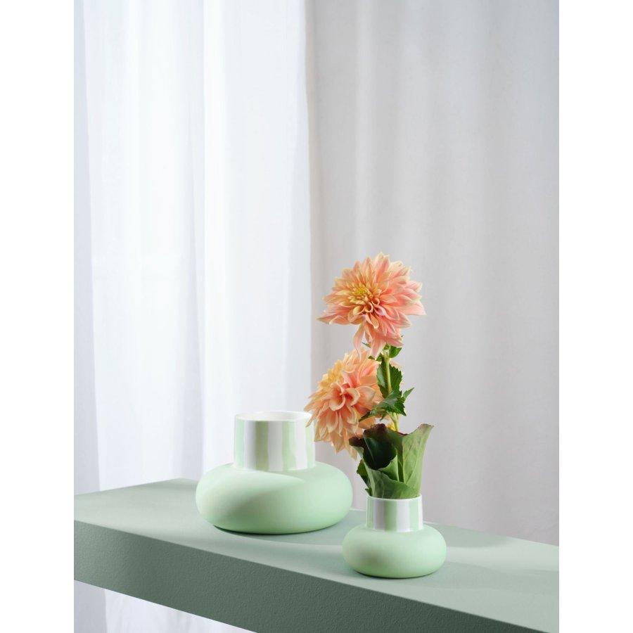 ASA Selection Belly Vase H14 cm, Sage