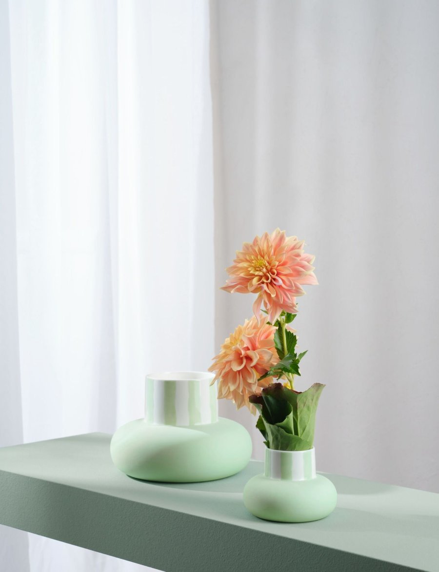 ASA Selection Belly Vase H14 cm, Sage