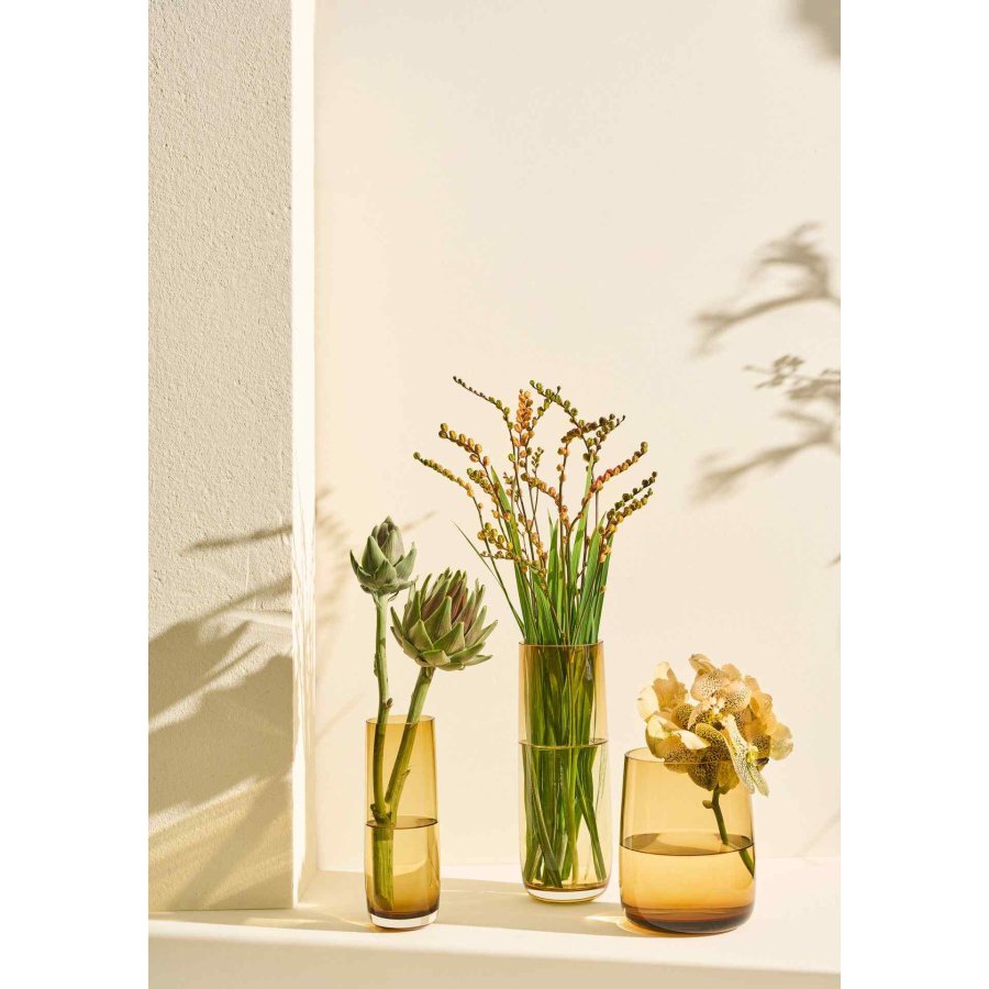 ASA Selection Ajana Vase H18 cm, Amber