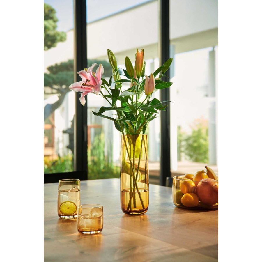 ASA Selection Ajana Vase H18 cm, Amber