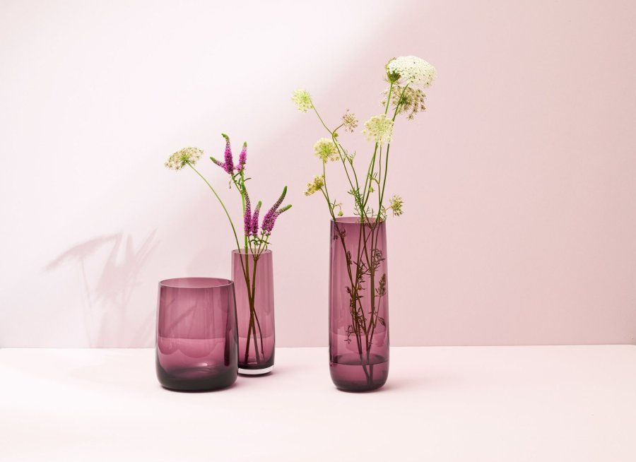 ASA Selection Ajana Vase H22 cm, Berry