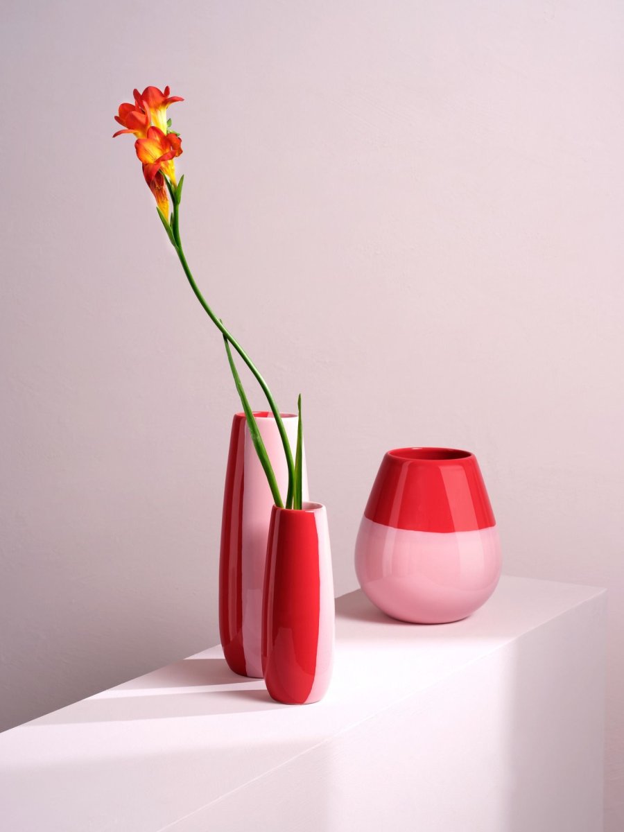 ASA Selection Ease Vase H18 cm, Strawberry Smoothie