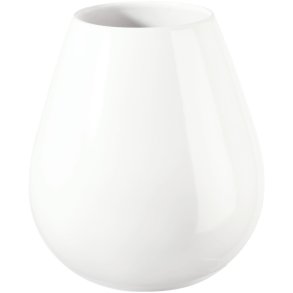 ASA Selection Ease Round Vase H18 cm, Hvid