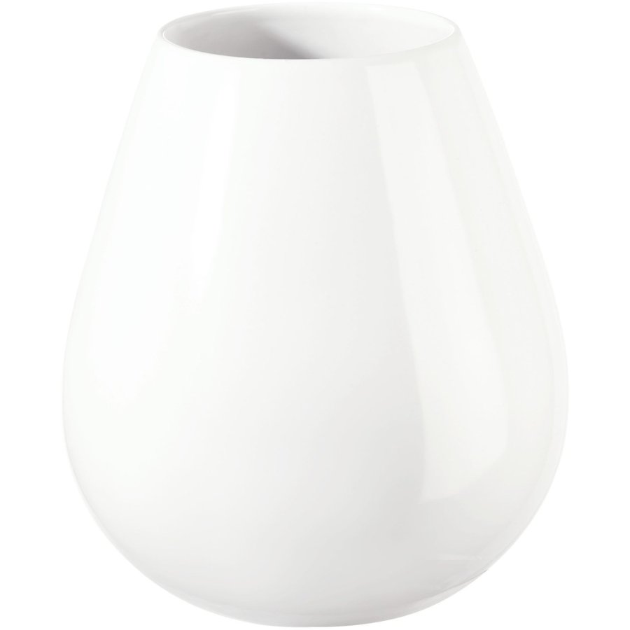 ASA Selection Ease Round Vase H18 cm, Hvid
