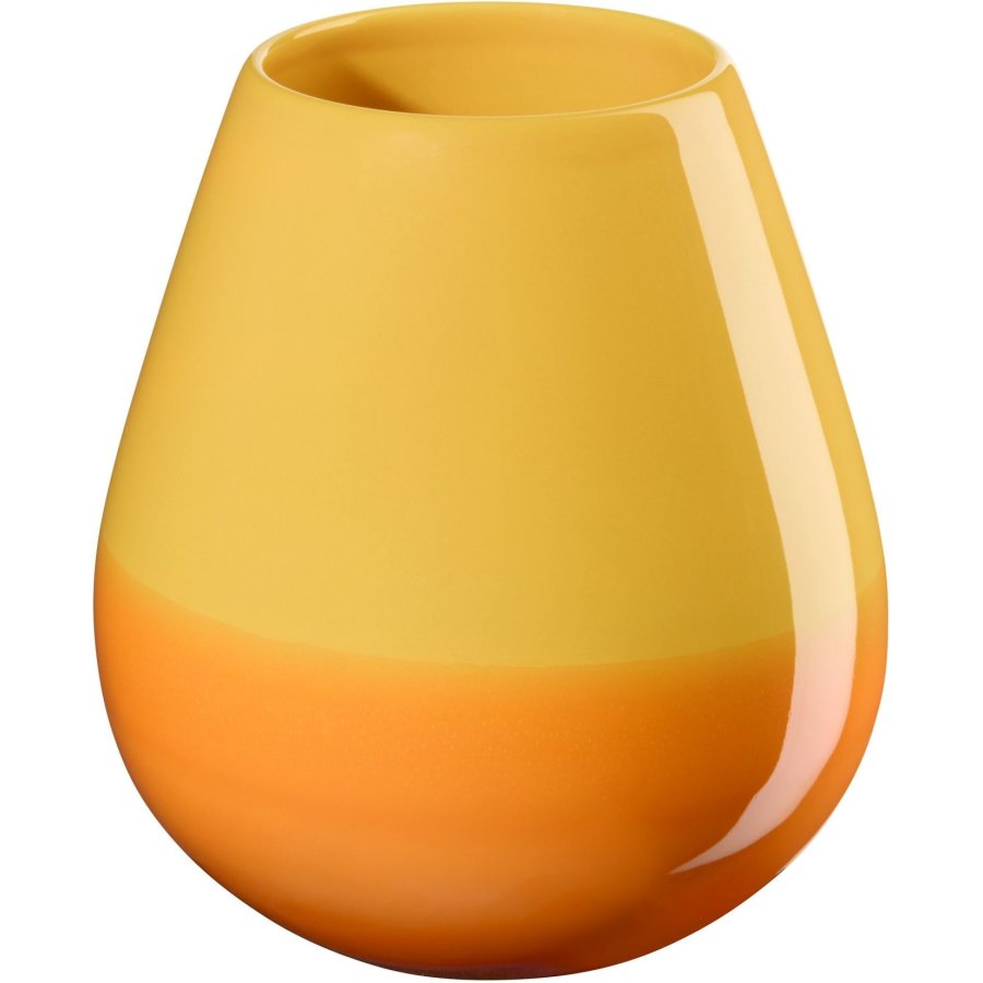 ASA Selection Ease Round Vase H18 cm, Orange Smoothie