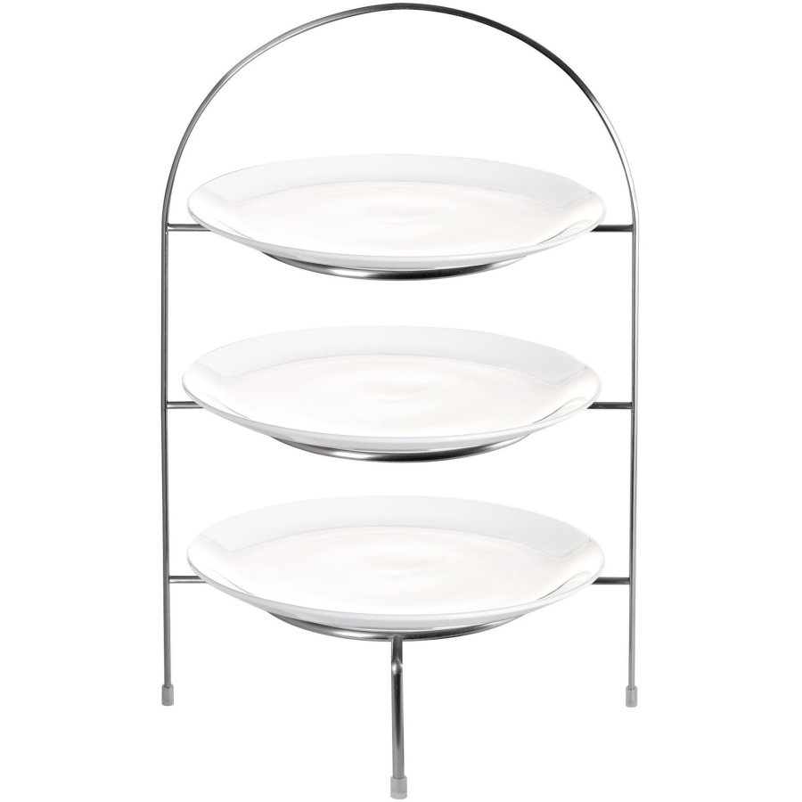 ASA Selection &Agrave; Table Etagere H49 cm, S�lv