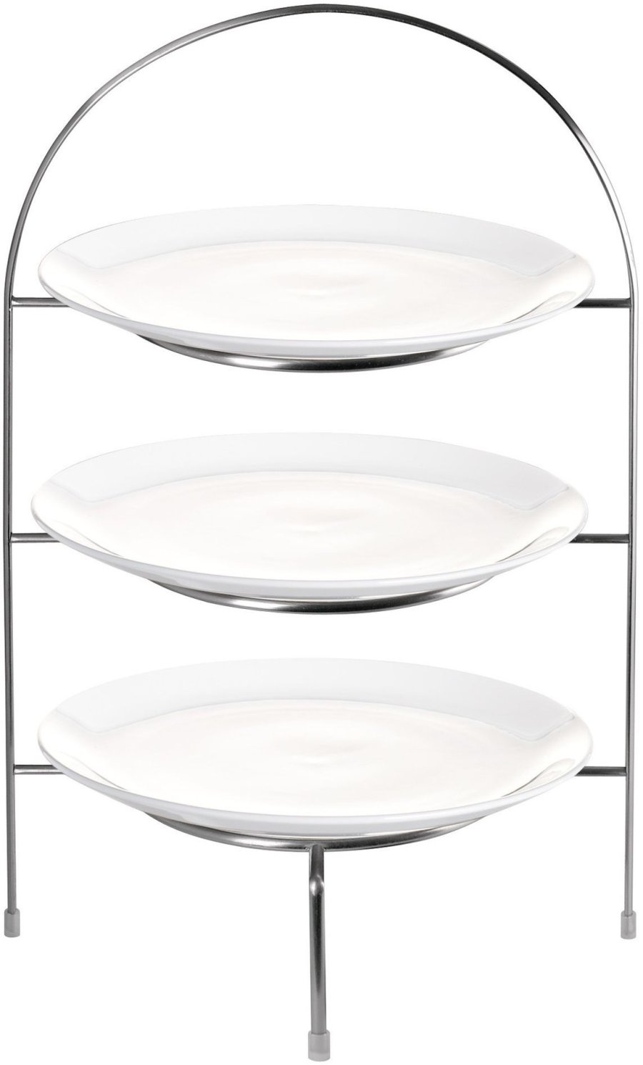 ASA Selection &Agrave; Table Etagere H49 cm, S�lv
