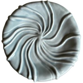 Atelier Marée Gezeitent Teller 17,5 cm, Himmelblau