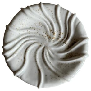 Atelier Marée Gezeiten Teller 17,5 cm, Gespunktet